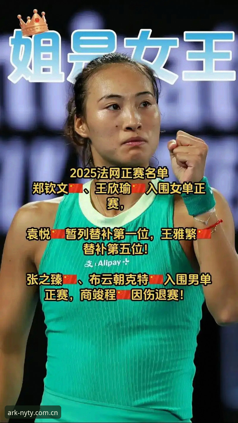 2026法网女单签表深度解析：郑钦文保分压力巨大，王欣瑜成中国独苗